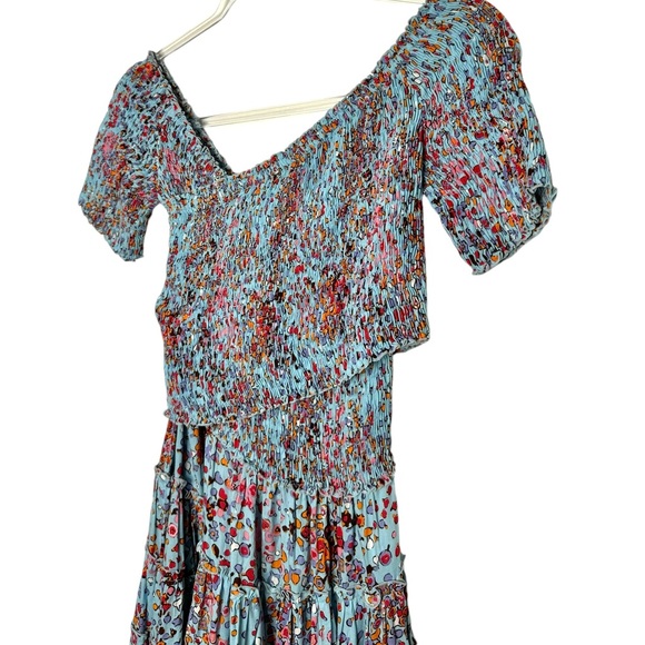 Poupette St. Barth | Soledad Mini Dress in Sky Blue Murrina Small - Picture 4 of 9